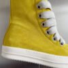2._2_7a4648c6-2906-41af-abfc-989b19fc33c9 Rick Owens Yellow High-Top Sneakers