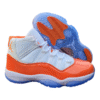 JORDAN 11 Orange and White