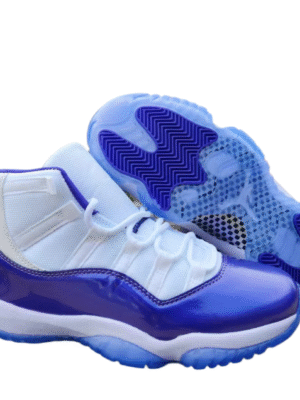 JORDAN 11 Purple and White