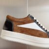 2._2_9a722189-d4ff-45a9-88b3-94da4de2bc4d Rick Owens Black and Brown Low-Top Sneakers