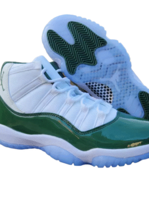 JORDAN 11 Green and White