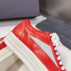 Rick Owens Low-Top Sneakers - Red Leather