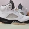 JORDAN 5 RETRO WHITE/BLACK