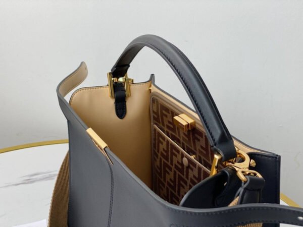 FI Peekaboo X-Lite Tote Medium Navy Blue Bag For Woman 30cm/12in