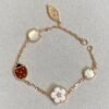 18K Lucky Spring Five Motifs Clover Bracelet