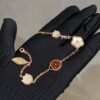 18K Lucky Spring Five Motifs Clover Bracelet