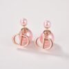 18K Tribales Pink Pearl Earrings