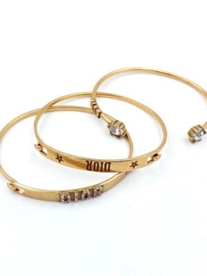 18K CD Revolution Three In One Bracelets
