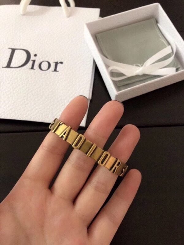 18K CD J¡¯adior Star Open Cuff Bracelet