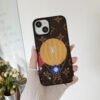 Lou Balloon & Heart Leather iPhone Case