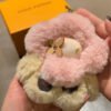 Fluffy Cute Sunflower Plush Keychain