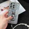 Luxury Glitter Holographic Y - S - L-Inspired iPhone Case ¨C Diamond Shine Edition