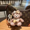 Limited Edition Sherry May Plush Keychain - Luxe Teddy Bear Bag Charm for Designer Handbags