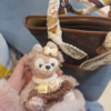 Limited Edition Sherry May Plush Keychain - Luxe Teddy Bear Bag Charm for Designer Handbags