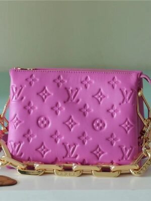LV Coussin BB Monogram Orchidee Purple For Women, Women¡¯s Bags, Shoulder And Crossbody Bags 8.3in/21cm LV M59396