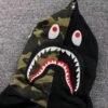 BAPE GREEN CAMO FULL ZIP HOODIE BLACK