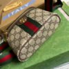 gg Ophidia Belt Bag With Web Beige/Ebony Soft gg Supreme Canvas? For Men 7.1in/18cm gg 699765 96IWG 8745