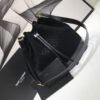 YSSL All-Over Monogram Bucket Bag Black For Women 10.5in/27cm YSL?