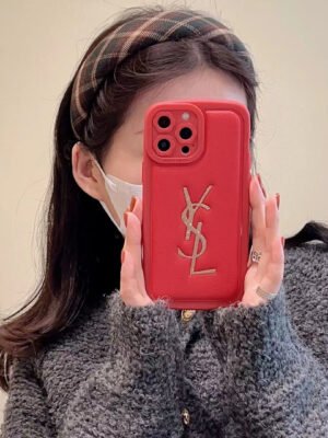 Luxurious Golden Logo Phone Case