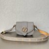 LV Point 9 Create By Nicolas Ghesquie?re With Monogram Flower 9.1in/22cm Grey For Women LV M55946