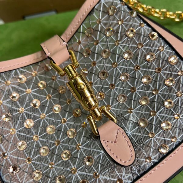 gg Jackie 1961 Mini Shoulder Bag Light Pink For Women, Women’s Bags 7.5in/19cm gg