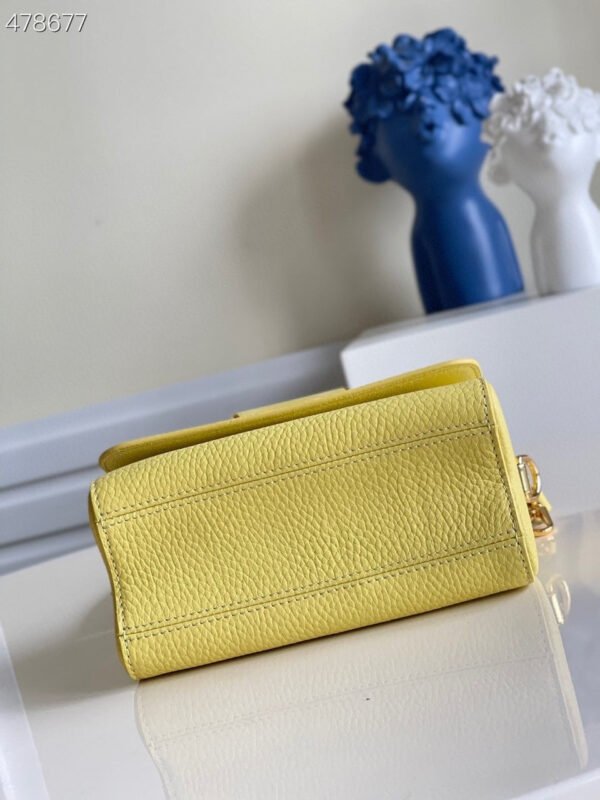 LV Twist PM Ginger Yellow For Women, Women¡¯s Handbags, Shoulder And Crossbody Bags 7.1in/18cm LV M58571