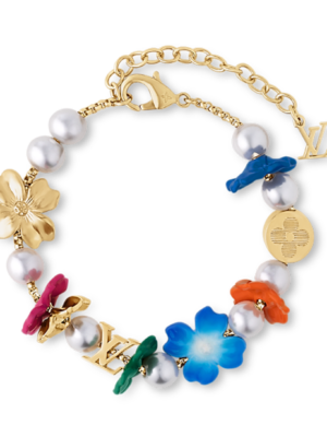 18K Louis Surfin' Flower Bracelet