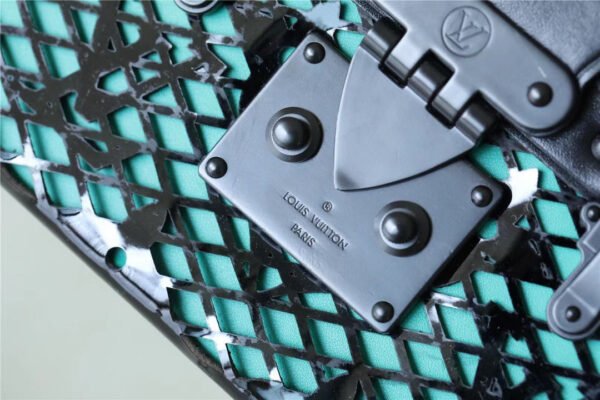 LV Petite Malle Monogram Pattern Black For Women,  Shoulder And Crossbody Bags 7.9in/20cm LV?