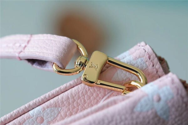 23bb63d6 LV Double Zip Pochette Monogram Empreinte Candy Pink For Women, Shoulder And Crossbody Bags 20cm/7.9in LV M81429