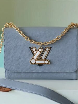 LV Twist MM Epi Light Purple For Women,  Shoulder And Crossbody Bags 9.1in/23cm LV