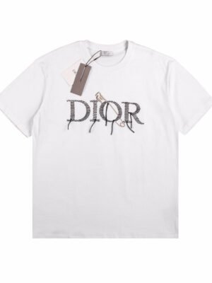 Dior T-Shirt with Tools and Logo Design