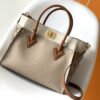 248ee9c6-1 LV On My Side MM Tote Bag Monogram Tufting On Nappa Softy For Women, Shoulder Bags 12in/31cm Galet Grey LV M53825