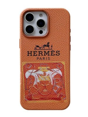 Herm Leather iPhone Case