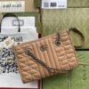 gg Marmont Medium Tote Bag Brown For Women 10.2in/26.5cm gg