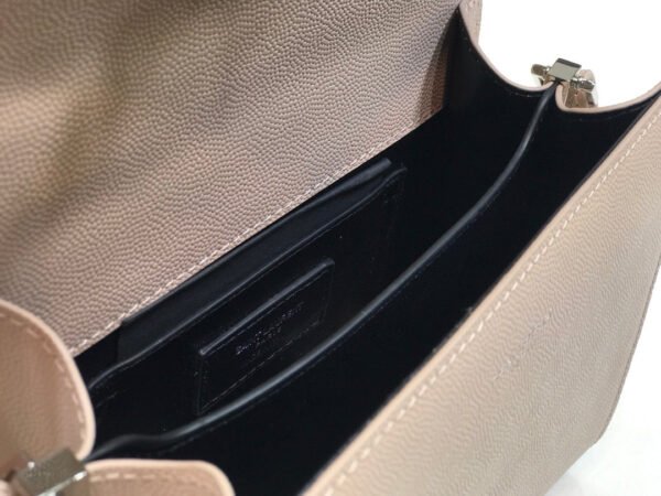 24b5bed1 YSSL Cassandra Medium Top Handle Bag Beige For Women 9.6in/24.5cm YSL ?