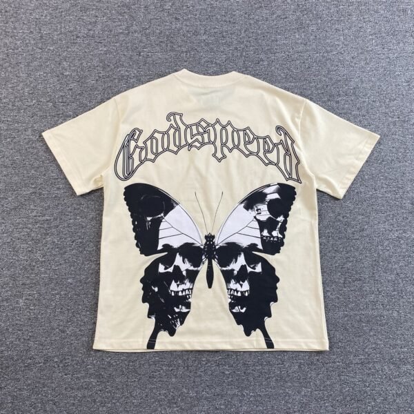 GODSPEED BUTTERFLY EFFECT T-SHIRT BONE
