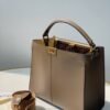 FI Peekaboo X-Lite Tote Medium Light Brown Bag For Woman 30cm/12in