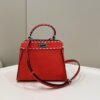 FI Peekaboo Small Red Bag For Woman 23cm/9in