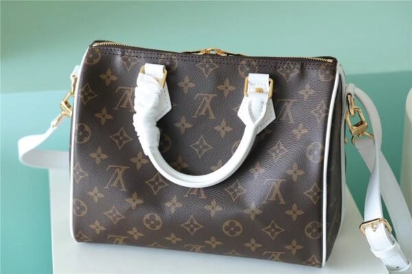 LV Speedy Bandouli¨¨re Bag 25 Classic Monogram Canvas For Women Brown 9.8in/25cm LV M20754