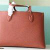 LV Lockme Shopper Grain Chataigne Brown For Women,  Shoulder And Crossbody Bags 10.4in/26.5cm LV M58927