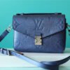 LV Pochette Metis Monogram Canvas Navy Blue For Women, Women¡¯s Handbags, Shoulder Bags And Crossbody Bags 9.8in/25cm LV