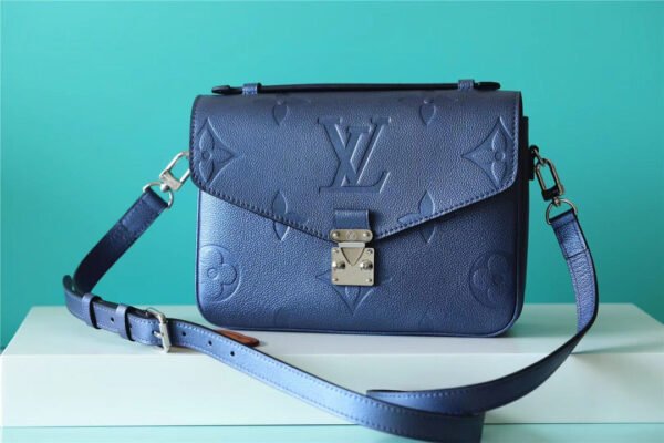 LV Pochette Metis Monogram Canvas Navy Blue For Women, Women¡¯s Handbags, Shoulder Bags And Crossbody Bags 9.8in/25cm LV