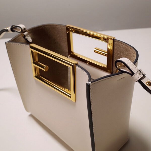 FI Way Small White Bag For Woman 17.5cm/7in