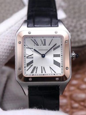 SANTOS DUMONT W2SA0017 F1 FACTORY SILVER DIAL