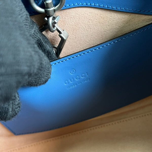 gg Marmont Medium Matelasse Tote Blue For Women, Women’s Bags 13.6in/34cm gg ??675796 UM8BF 4340