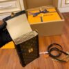 LV Pochette Trunk Verticale Monogram Canvas Black For Women, WoChain Wallet 6.9in/18cm LV M63913