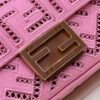 FI Baguette Pink with Embroidery Small Bag For Woman 21cm/8in