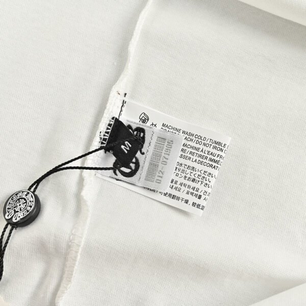 2974d03f CHROME HEARTS CROSS PATCH COLLAR T-SHIRT WHITE