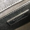 YSSL Envelope Small Bag In Mix Matelass¨¦ Grain De Poudre Black For Women 8.2in/21cm YSL 600195BOW921000