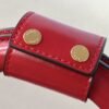 FI Small FF Tote Shoulder Red Bag For Woman 30cm/12in